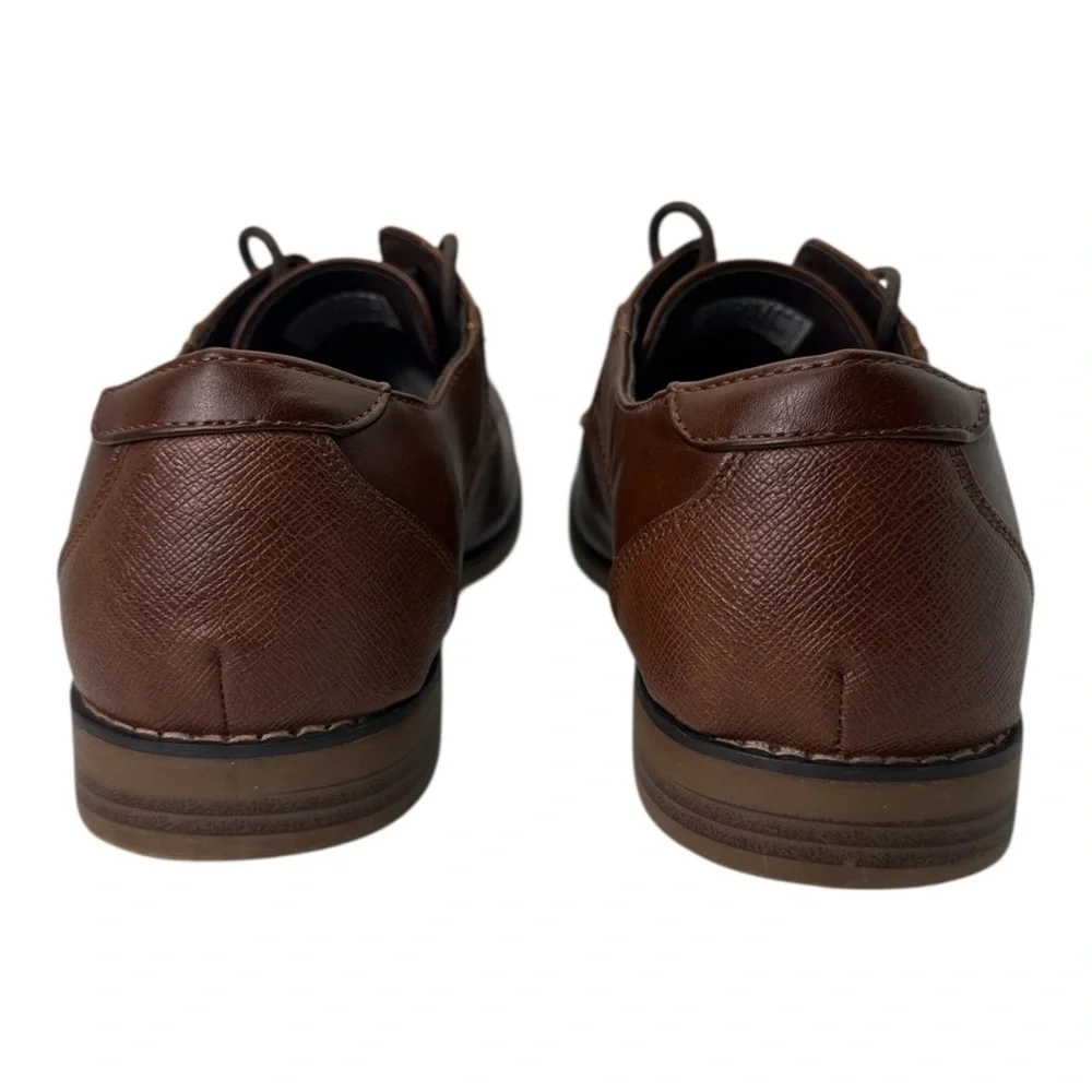 Deer Stags Men's Matthew Dress Comfort Oxford‎ Classic Brown, Size 10.5 Wide